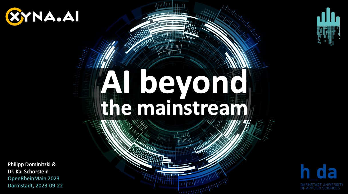 AI beyond the mainstream