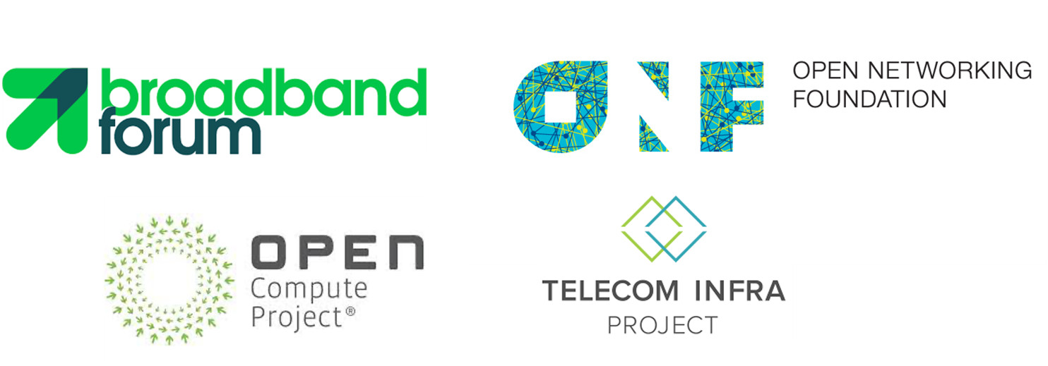 boradband forum; open networking foundation; open compute project; telecom infra project
